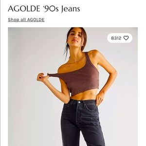 Agolde 90’s Loose Fit Jeans - NWT
